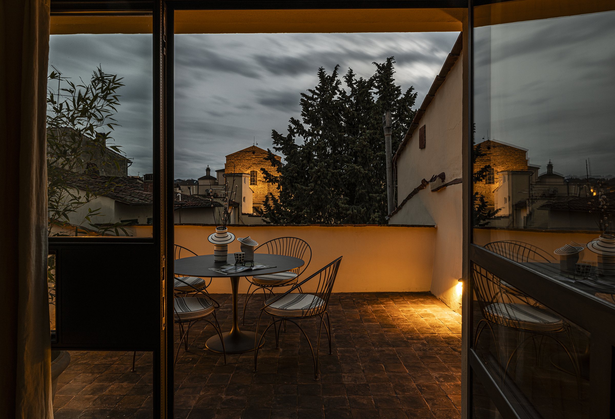La terrazza sui tetti